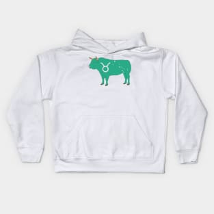 Taurus (Jungle Green) Kids Hoodie